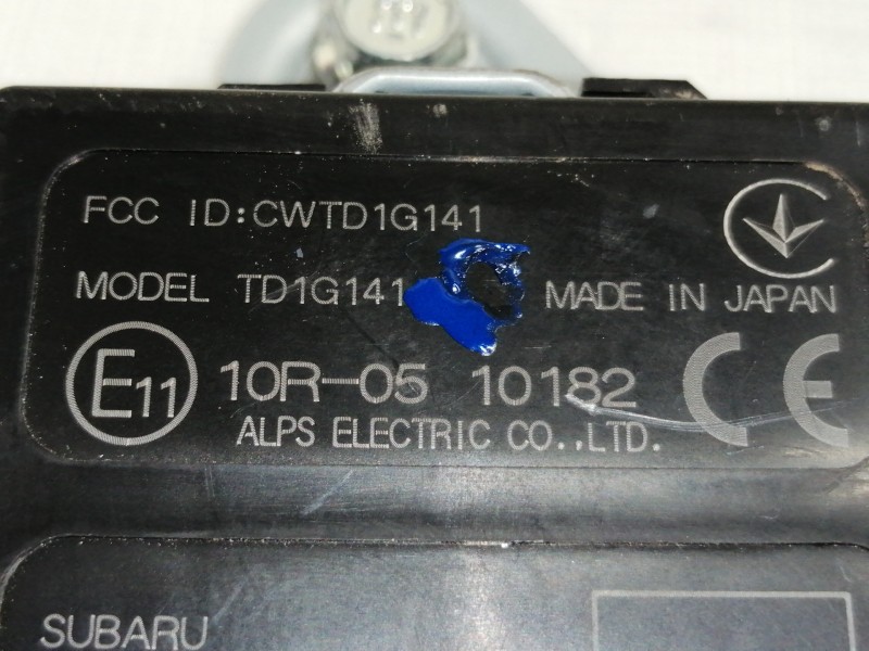 Recambio de modulo electronico para subaru xv (g5) executive plus referencia OEM IAM 10R0510182  