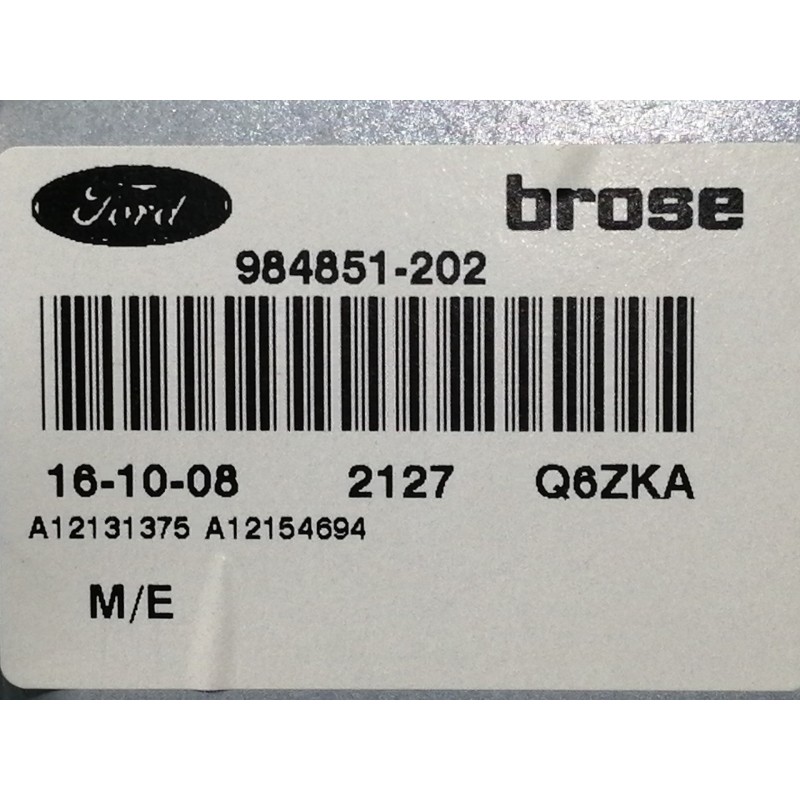 Recambio de elevalunas trasero derecho para ford focus lim. (cb4) titanium referencia OEM IAM 984851202  