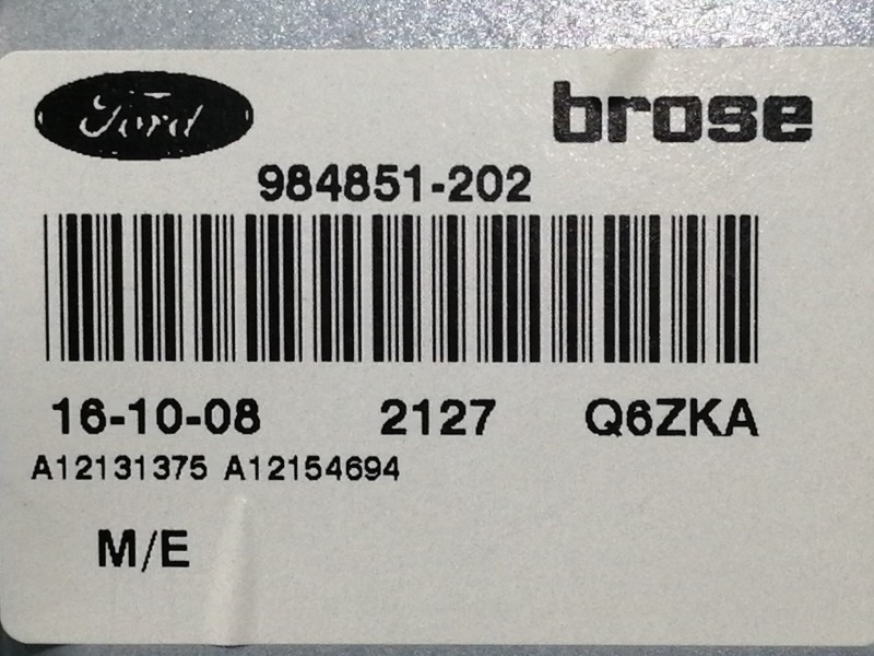 Recambio de elevalunas trasero derecho para ford focus lim. (cb4) titanium referencia OEM IAM 984851202  