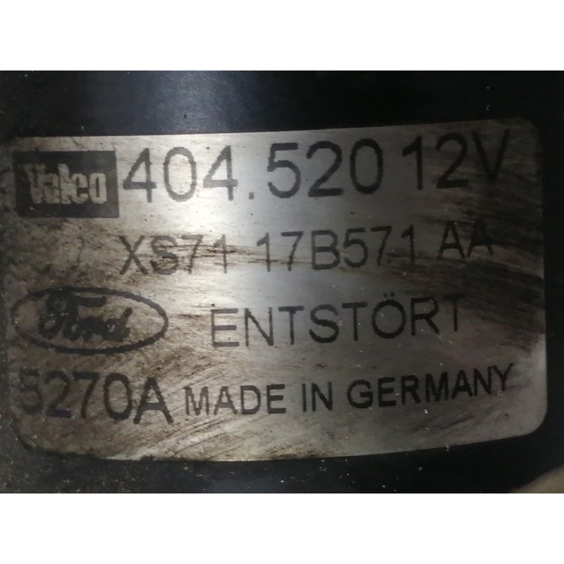 Recambio de motor limpia delantero para ford mondeo familiar (gd) ghia referencia OEM IAM XS7117B571AA 404520 