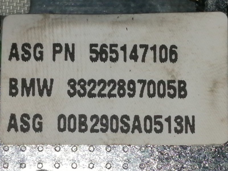 Recambio de airbag delantero izquierdo para bmw serie 5 berlina (e39) 525d referencia OEM IAM 565147106 33222897005B 00B290SA051
