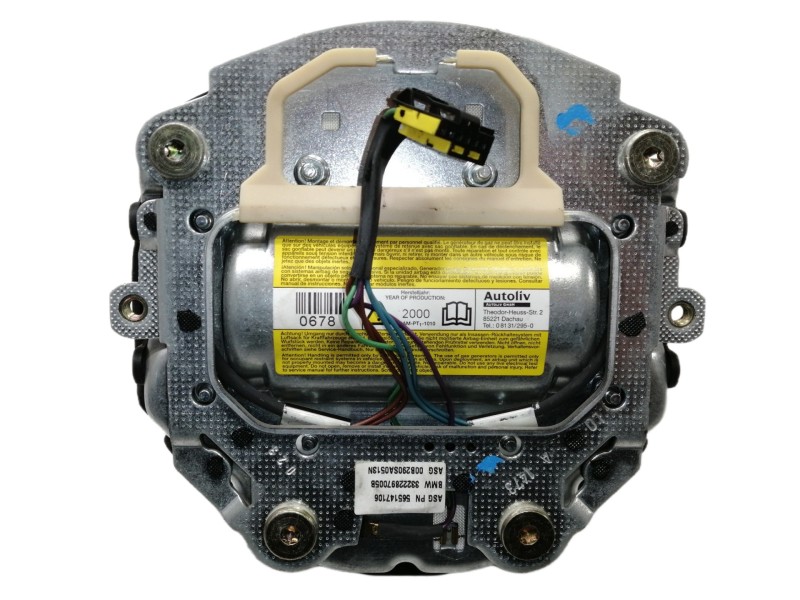 Recambio de airbag delantero izquierdo para bmw serie 5 berlina (e39) 525d referencia OEM IAM 565147106 33222897005B 00B290SA051