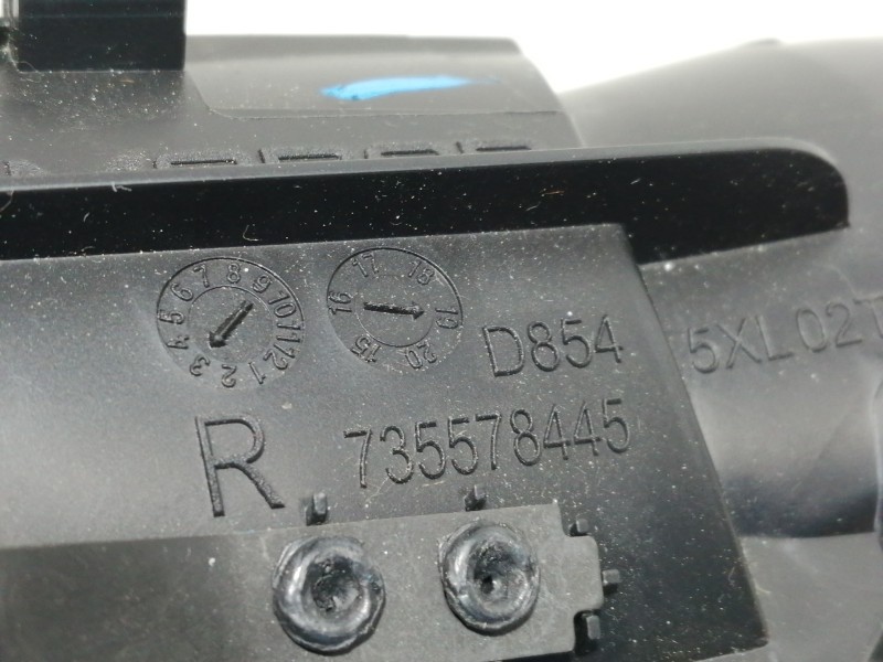 Recambio de rejilla aireadora para fiat 500 cabrio (150) lounge referencia OEM IAM 735578445  