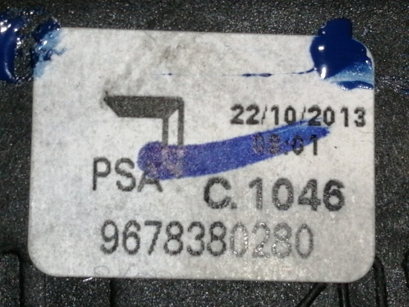 Recambio de palanca cambio para peugeot 2008 (--.2013) allure referencia OEM IAM 9678380280  