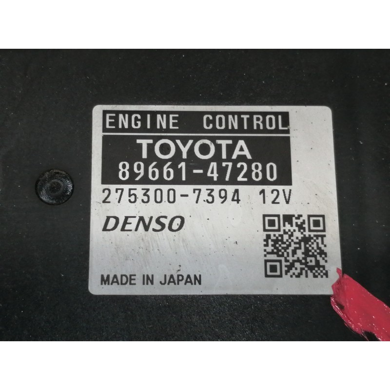 Recambio de centralita motor uce para toyota prius (nhw30) advance referencia OEM IAM 8966147280  