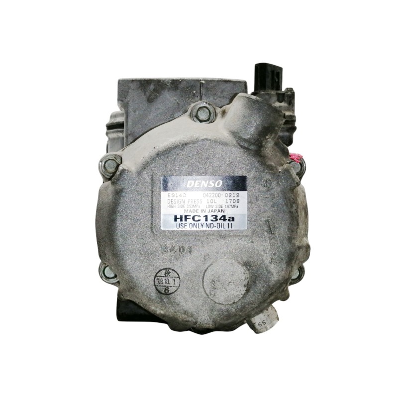 Recambio de compresor aire acondicionado para toyota prius (nhw30) advance referencia OEM IAM 0422000212 8837047030 ES14C 