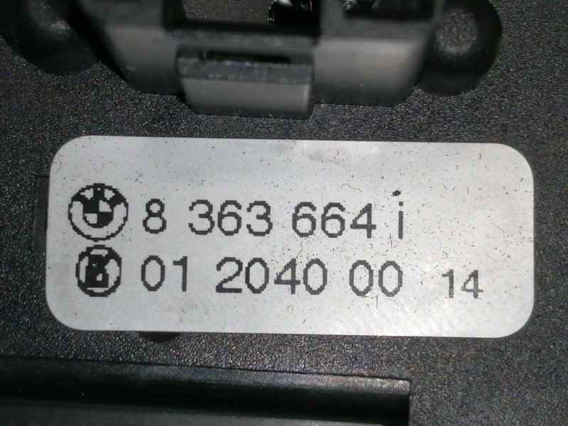 Recambio de mando limpia para bmw serie 5 berlina (e39) 525d referencia OEM IAM 8363664I 0120400014 