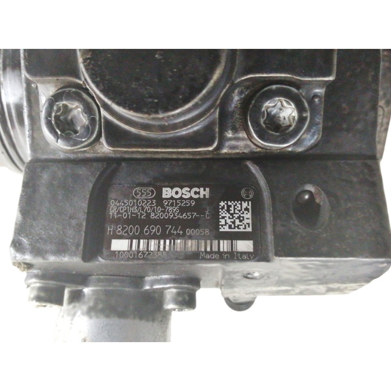 Recambio de bomba inyeccion para renault koleos 2.0 dci diesel fap referencia OEM IAM H8200690744 0445010223 8200934657C 