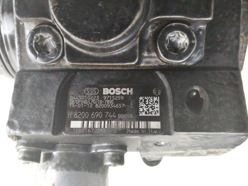 Recambio de bomba inyeccion para renault koleos 2.0 dci diesel fap referencia OEM IAM H8200690744 0445010223 8200934657C 