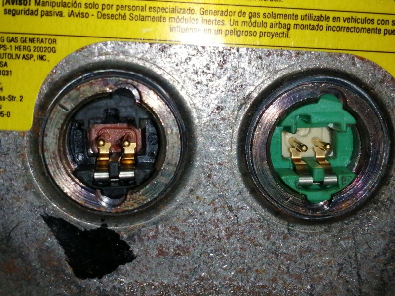 Recambio de airbag delantero izquierdo para mini mini (r50,r53) cooper referencia OEM IAM 676036601  