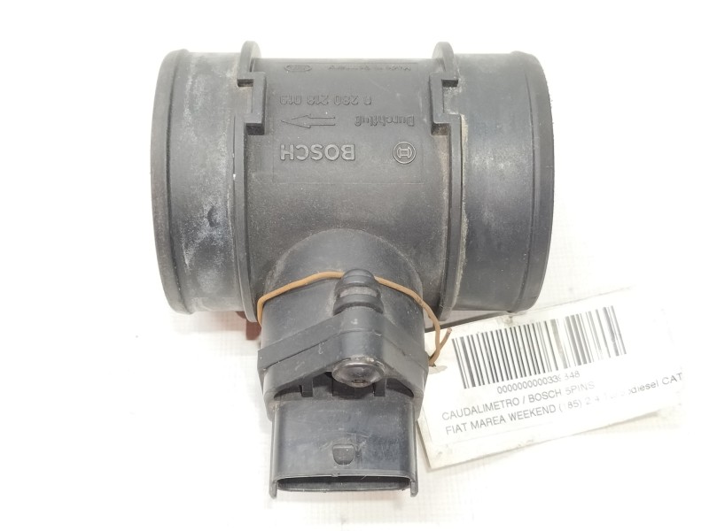 Recambio de caudalimetro para fiat marea weekend (185) 2.4 turbodiesel cat referencia OEM IAM 0280218019  