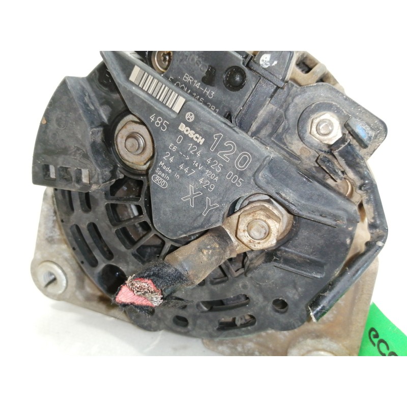 Recambio de alternador para opel astra h berlina elegance referencia OEM IAM 0124425005  
