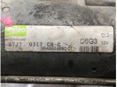 Recambio de motor arranque para citroën xsara picasso 1.6 16v exclusive referencia OEM IAM 964864468001 D6G3 27J70317CHC  2
