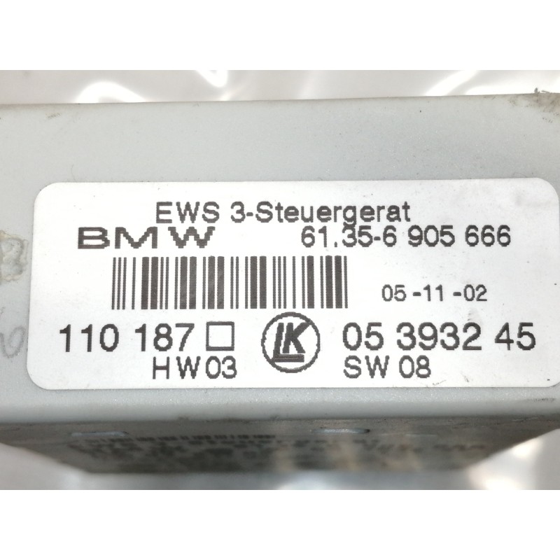 Recambio de centralita inmovilizador para mini mini (r50,r53) cooper referencia OEM IAM 61356905666  