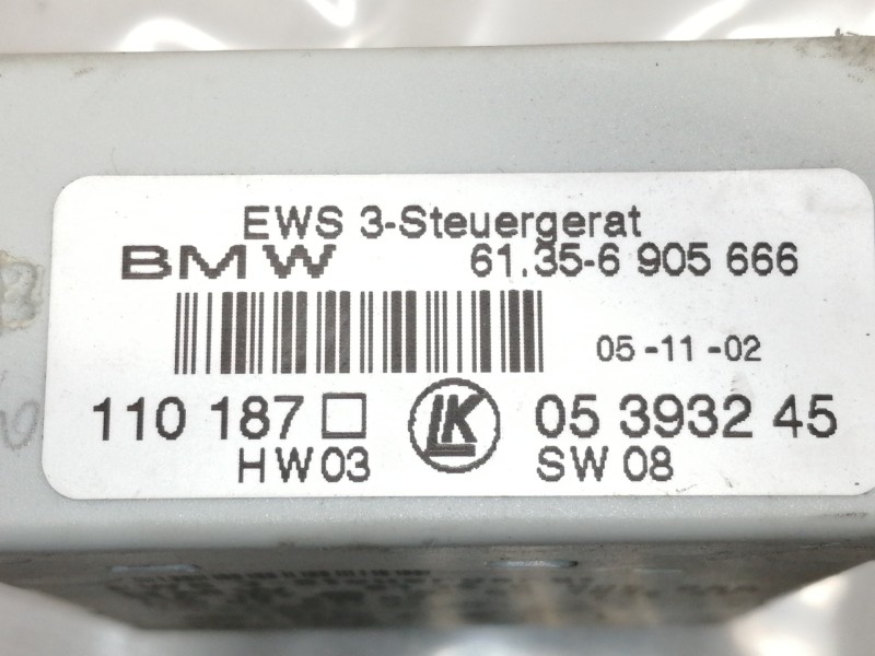 Recambio de centralita inmovilizador para mini mini (r50,r53) cooper referencia OEM IAM 61356905666  