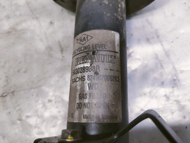 Recambio de amortiguador delantero izquierdo para dacia dokker access referencia OEM IAM 543028938R 824902006283 