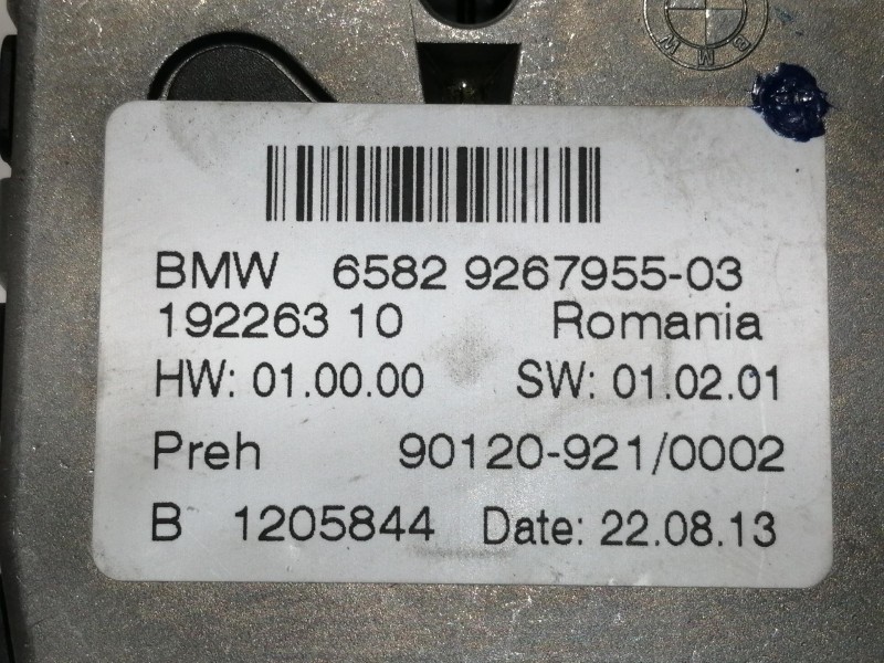 Recambio de sistema navegacion gps para bmw x3 (f25) xdrive 20d referencia OEM IAM 000250410301 929430902 / CI932378501 03036400