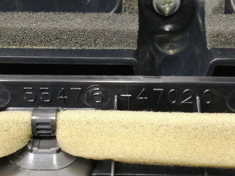 Recambio de salpicadero para toyota prius (nhw30) advance referencia OEM IAM 5541047090 5541147050 / 7396047070 / TG08B02001 554