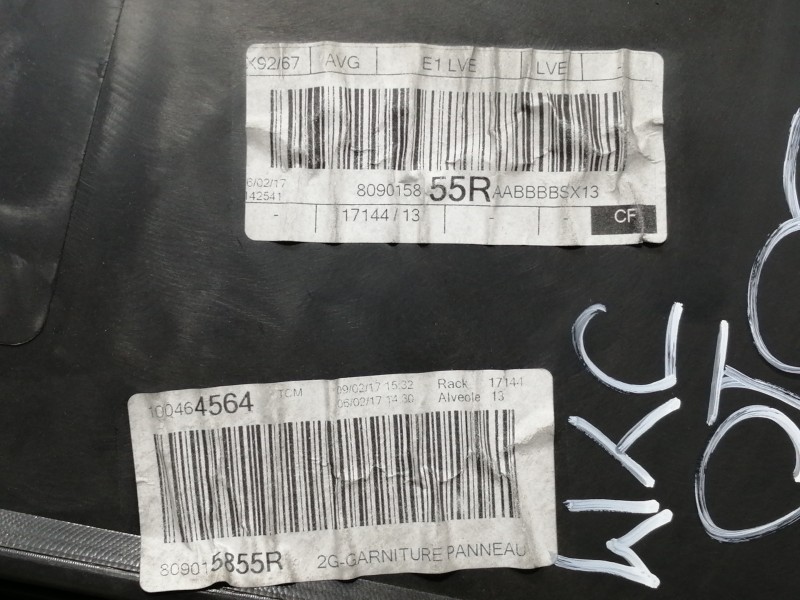 Recambio de guarnecido puerta delantera izquierda para dacia dokker access referencia OEM IAM 809019848R 809015855R 809019433R 8