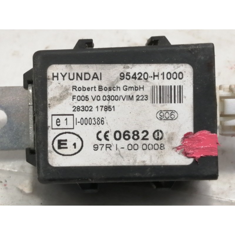 Recambio de centralita inmovilizador para hyundai terracan (hp) 2.9 crdi gls referencia OEM IAM 95420H1000  
