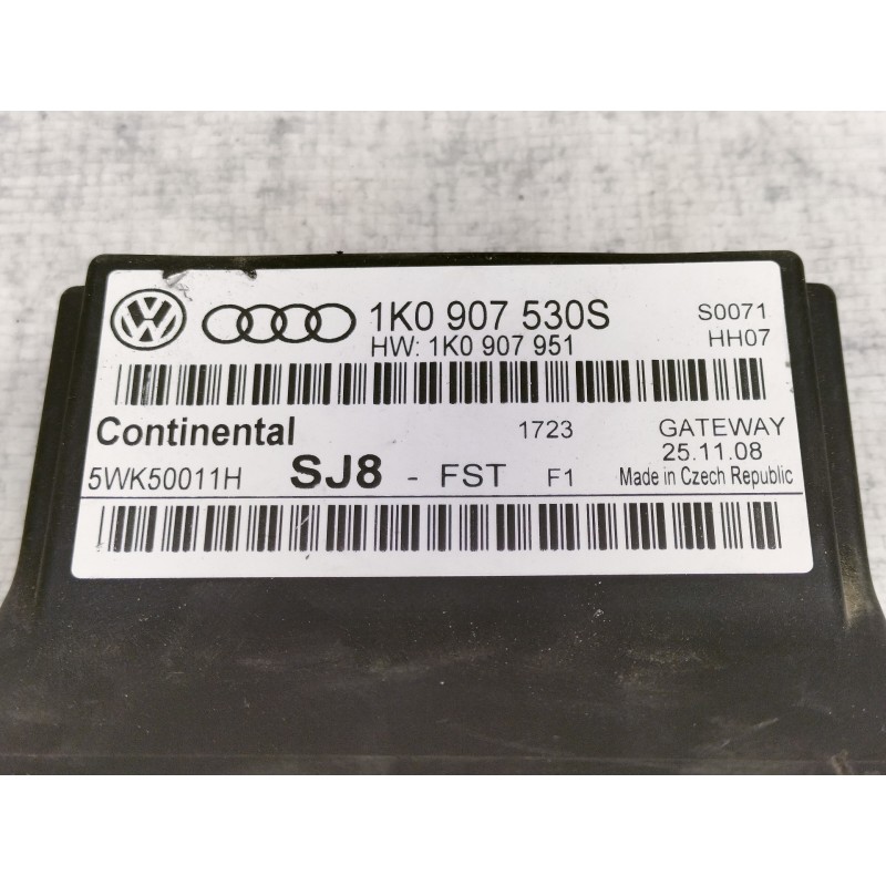 Recambio de modulo electronico para volkswagen golf vi (5k1) advance referencia OEM IAM 1K0907530S 5WK50011H 