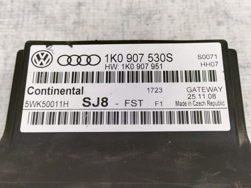 Recambio de modulo electronico para volkswagen golf vi (5k1) advance referencia OEM IAM 1K0907530S 5WK50011H 