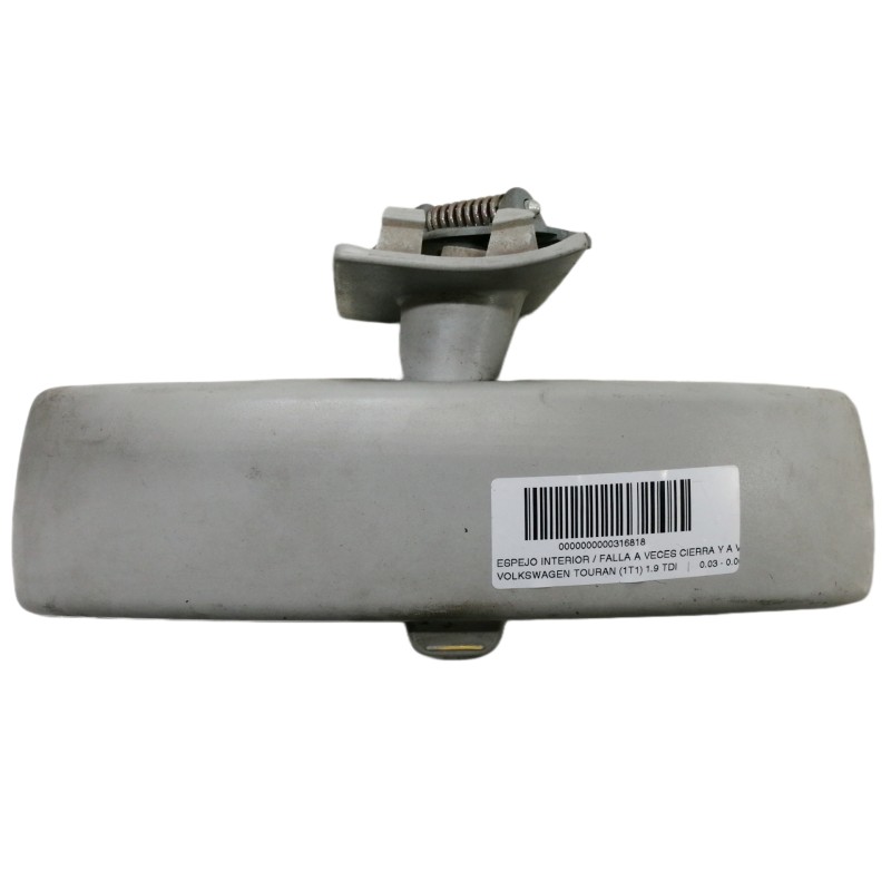 Recambio de espejo interior para volkswagen touran (1t1) 1.9 tdi referencia OEM IAM 432123411  