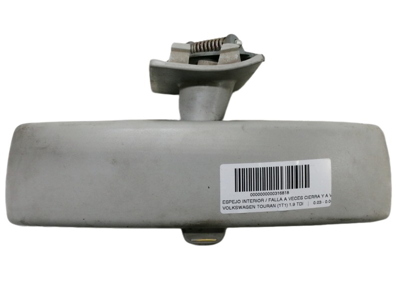 Recambio de espejo interior para volkswagen touran (1t1) 1.9 tdi referencia OEM IAM 432123411  