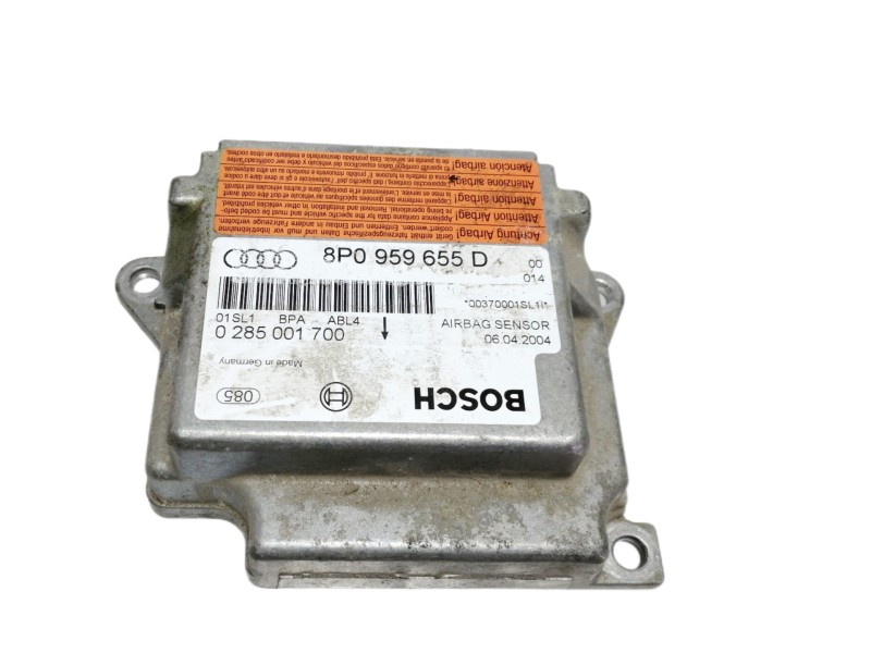 Recambio de centralita airbag para audi a3 (8p) 2.0 tdi ambiente referencia OEM IAM 8P0959655D 0285001700 