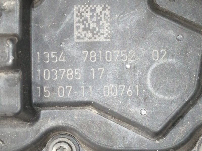 Recambio de caja mariposa para bmw serie 5 lim. (f10) 520d referencia OEM IAM 103785 7810752 11618506359 / 11884414