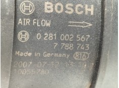 Recambio de caudalimetro para bmw serie 1 berlina (e81/e87) 2.0 16v diesel referencia OEM IAM 0281002567   2