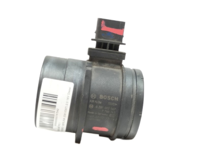 Recambio de caudalimetro para bmw serie 1 berlina (e81/e87) 2.0 16v diesel referencia OEM IAM 0281002567  