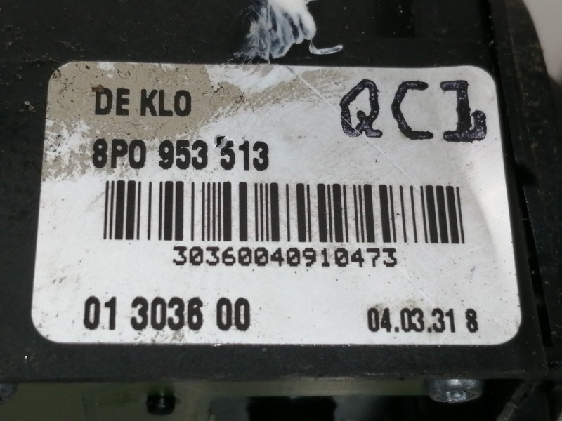 Recambio de mando multifuncion para audi a3 (8p) 2.0 tdi ambiente referencia OEM IAM 01303600  