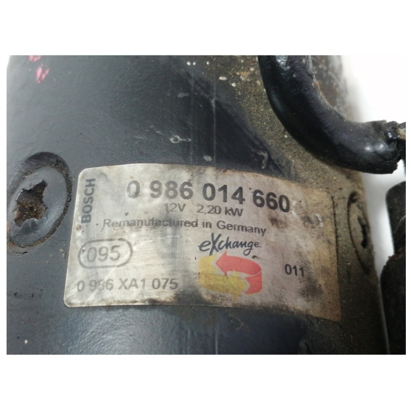 Recambio de motor arranque para mercedes-benz clase e (w210) berlina diesel 3.0 diesel cat referencia OEM IAM 0986014660 0986XA1