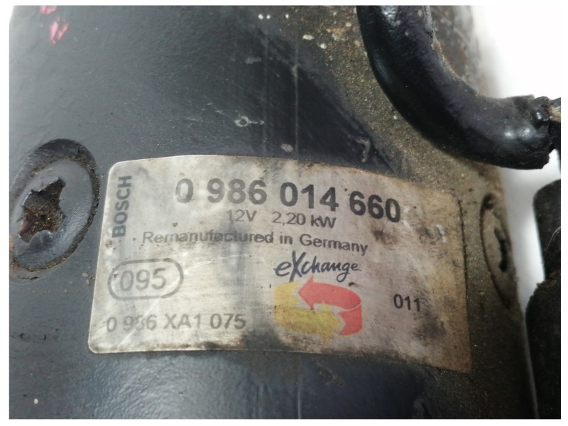 Recambio de motor arranque para mercedes-benz clase e (w210) berlina diesel 3.0 diesel cat referencia OEM IAM 0986014660 0986XA1