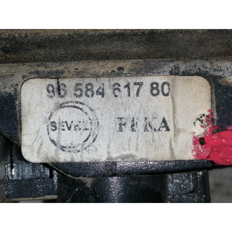 Recambio de piloto matricula para fiat scudo furgón (272) 10 business l1h1 90 multijet referencia OEM IAM 9658461780  