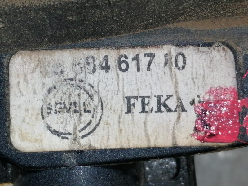 Recambio de piloto matricula para fiat scudo furgón (272) 10 business l1h1 90 multijet referencia OEM IAM 9658461780  