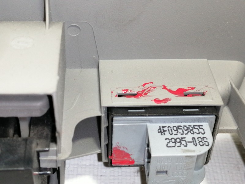 Recambio de mando elevalunas trasero derecho para audi a6 berlina (4f2) 2.0 tdi referencia OEM IAM 4F0959855  