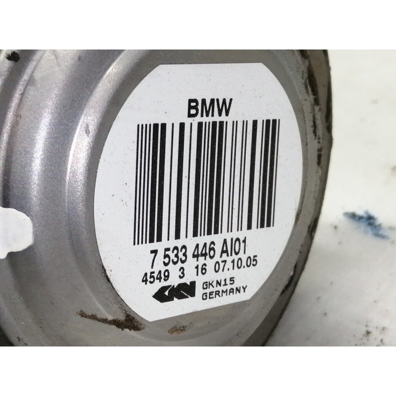Recambio de transmision trasera derecha para bmw serie 3 berlina (e90) 320d referencia OEM IAM 7533446AI01 7533446 4549316