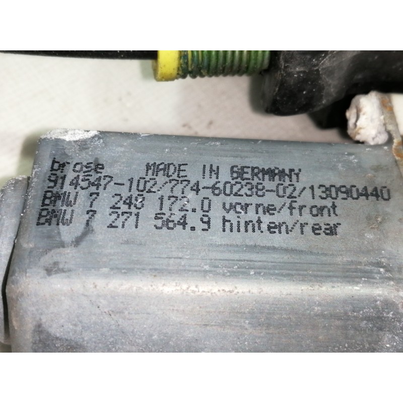 Recambio de elevalunas delantero derecho para bmw serie 5 lim. (f10) 520d referencia OEM IAM 914547102 72481720 942889100