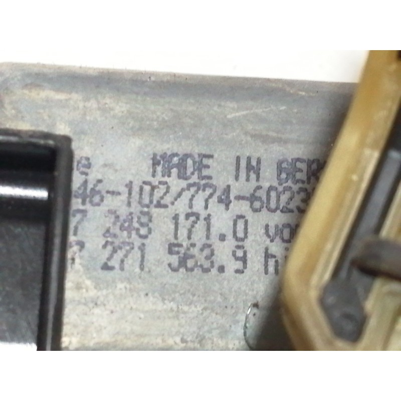 Recambio de elevalunas trasero izquierdo para bmw serie 5 lim. (f10) 520d referencia OEM IAM 914546102 7248171 942888100