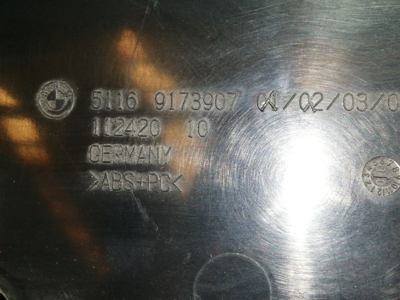 Recambio de guantera para bmw serie 5 lim. (f10) 520d referencia OEM IAM 51169173907  