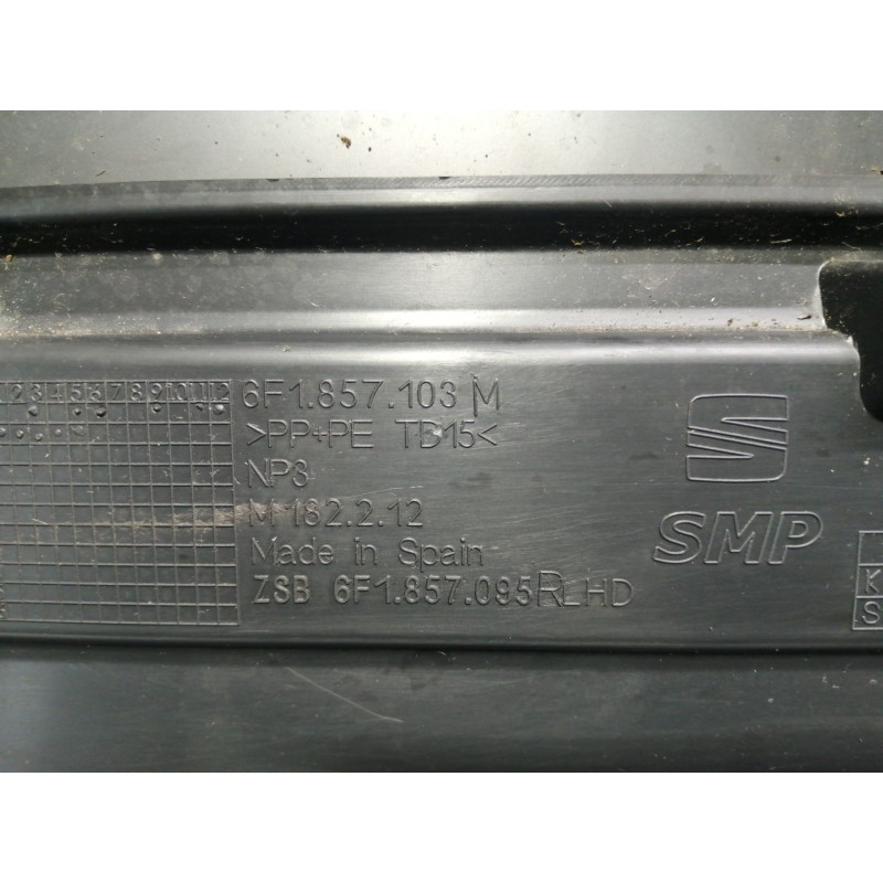 Recambio de guantera para seat ibiza (kj1) style referencia OEM IAM 6F1857103M 6F1857095R 