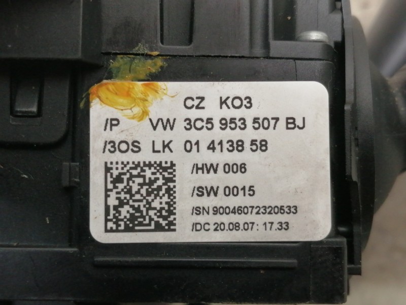 Recambio de mando multifuncion para volkswagen passat berlina (3c2) trendline referencia OEM IAM 3C5953507BJ 3C5953513R 