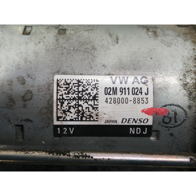 Recambio de motor arranque para seat ibiza (kj1) style referencia OEM IAM 02M911024J 4280008853 