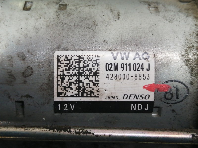 Recambio de motor arranque para seat ibiza (kj1) style referencia OEM IAM 02M911024J 4280008853 