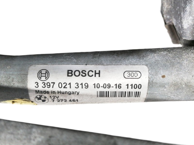 Recambio de motor limpia delantero para bmw serie 5 lim. (f10) 520d referencia OEM IAM 1397220538 7272367 3397021319 7272451 025