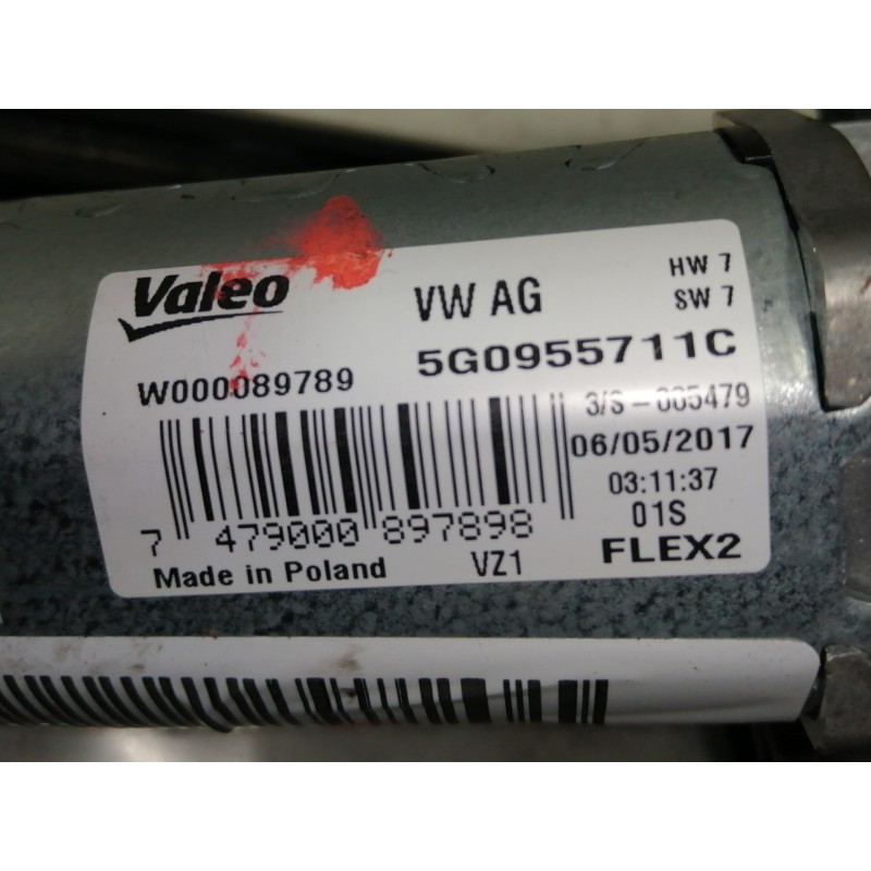 Recambio de motor limpia trasero para seat ibiza (kj1) style referencia OEM IAM 5G0955711C W000089789 W000086080A