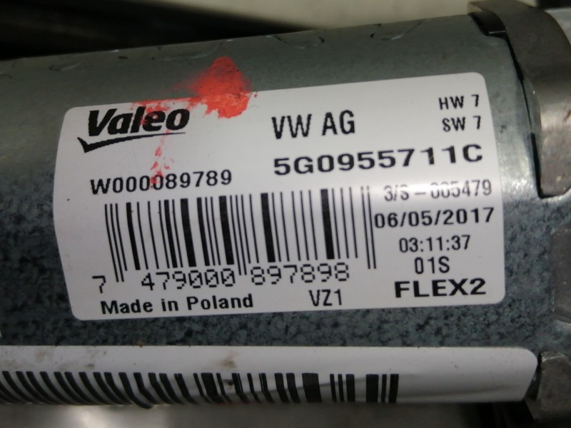 Recambio de motor limpia trasero para seat ibiza (kj1) style referencia OEM IAM 5G0955711C W000089789 W000086080A