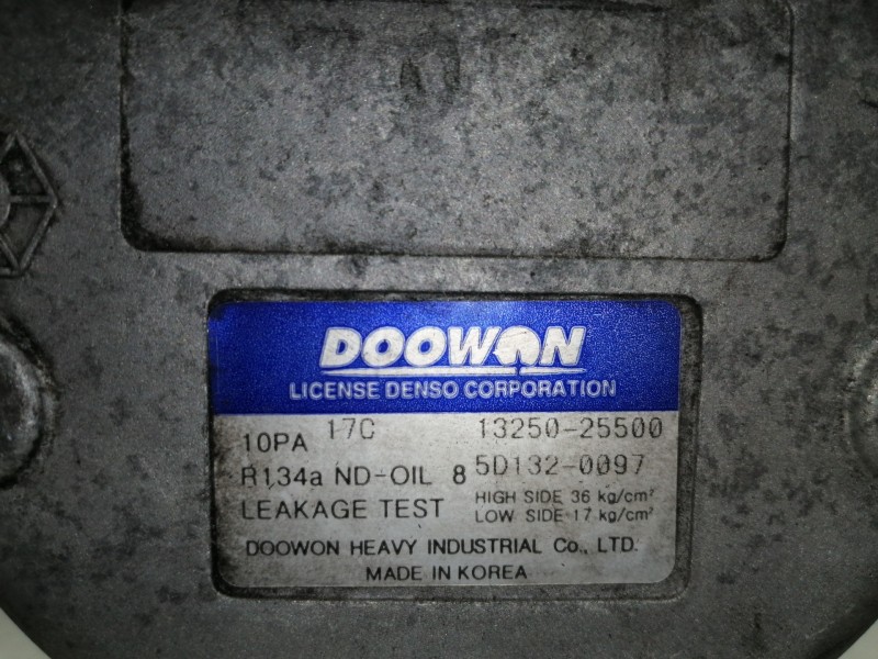 Recambio de compresor aire acondicionado para kia carnival ii 2.9 cdri ex referencia OEM IAM 1325025500  